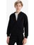 Erkek Çocuk Kapüşonlu Okul Fermuarlı Sweatshirt X5844A625AU 4
