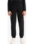 Kız Çocuk Standart Fit Basic Düz Beli Lastikli Okul Jogger Eşofman Altı Y1226A625AU 4