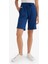 Regular Fit Beli Lastikli Düz Paça Bermuda Şort N7439AZ25AU 4