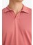 Regular Fit Polo Yaka İnce Dokulu Kısa Kollu Tişört F8477AX25AU 5