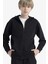 Erkek Çocuk Basic Düz Kapüşonlu Okul Fermuarlı Sweatshirt E9575A825AU 1