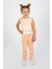 Kız Çocuk Baby Desen Fileli Kolsuz Yazlık Basic Takım 2-5 Yaş 1