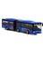 1:64 Alaşımlı Otobüs Binek Araç Modeli Çift Bölmeli Genişletilmiş Otobüs Transit (Yurt Dışından) 1