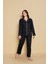 Kadın Önden Düğmeli Yeni Sezon Homewear Pijama Takımı Yeni Sezon 2