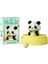 Sevimli Küçük Panda Bebek Çizgi Film Bebek Parçacık Montaj Yapı Taşları Çocuk Oyuncakları (Yurt Dışından) 1