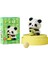 Sevimli Küçük Panda Bebek Çizgi Film Bebek Parçacık Montaj Yapı Taşları Çocuk Oyuncakları (Yurt Dışından) 1