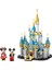 Mini Disney Kalesi Puzzle Yapı Blokları Oyuncak (Yurt Dışından) 1