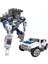 Alaşım Deniz, Kara ve Hava Deformasyonu Şehir Savaş Polis Deformasyonu Alaşım King Kong Robot Oyuncak (Yurt Dışından) 1