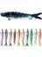 Düğümlü Balık Plastik Yem, Renk: JM034-7ÇOK Renkli (Yurt Dışından) 4