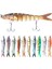 Düğümlü Balık Plastik Yem, Renk: JM034-5ÇOK Renkli (Yurt Dışından) 4