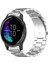 Garmin Venu ile Uyumlu Kordon Klasik Baklava Model Paslanmaz Çelik Metal Kayış 1