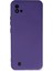 Realme C11 2021 Kılıf Nano Içi Kadife Silikon - Mor 1
