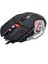 Oval Siyah Bilek Destekli Mouse Pad - LED Işıklı 6d Gaming Tip Kablolu Mouse Bilgisayar Faresi Notebook Pc Windows Uyumlu Oyuncu Mause 3
