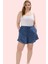Kadın Dokuma Geniş Paça Şort Keten Görünümlü Rahat Yaz Günlük Kullanım Stilin Buluştuğu Yer 2