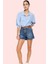 Kadın Denim Şort Pamuk Regular Boy Mom Fit Yazlık Rahat Günlük Kullanım Yaz Aylarının Vazgeçilmezi 1
