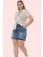 Kadın Yüksek Bel Kısa Boy Denim Şort Etek Casual Günlük Kombinler Yaz Aylarının Vazgeçilmezi 1
