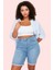 Kadın Skinny Denim Şort Pamuk Rahat Günlük Yaz Kombinleri Için Hafta Sonu Kaliteli Malzeme 1