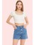 Kadın Denim Şort Geniş Paça Pamuk Yaz Aylarının Vazgeçilmezi Günlük Kullanım Modern Tasarım 1