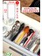 4 Adet Kepçelik Organizer Şeffaf Çekmece Içi Düzenleyici ( 30,8 cm * 15,4 cm X4 Adet ) 1