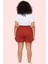 Kadın Yüksek Bel Pamuklu Şort Rahat Kesim Günlük Kombinler Hafta Sonu Yaz Aylarının Vazgeçilmezi 2