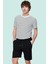 Erkek Basic Şort Pamuklu Kumaş Rahat Kesim Günlük Kombinler Hafta Sonu Yaz Aylarının Vazgeçilmezi 1