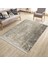 Bej Krem Halı Kaymaz Tabanlı Kilim Makinede Yıkanabilir Dot Tabanlı Salon Halısı 5115B 1