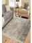 Bej Krem Halı Kaymaz Tabanlı Kilim Makinede Yıkanabilir Dot Tabanlı Salon Halısı 5115B 3