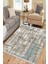 Baskılı Dijital Halı Kaymaz Tabanlı Kilim Makinede Yıkanabilir Dot Tabanlı Salon Halısı 5139A 3