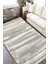 Bej Krem Modern Halı Kaymaz Tabanlı Kilim Makinede Yıkanabilir Dot Tabanlı Salon Halısı 5160A 2
