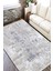 Kırık Beyaz Baskılı Halı Kaymaz Tabanlı Kilim Makinede Yıkanabilir Dot Tabanlı Salon Halısı 5129A 2