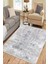 Kırık Beyaz Baskılı Halı Kaymaz Tabanlı Kilim Makinede Yıkanabilir Dot Tabanlı Salon Halısı 5129A 3