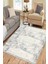 Kirli Beyaz Dijital Halı Kaymaz Tabanlı Kilim Makinede Yıkanabilir Dokuma Tabanlı Salon Halısı 5138A 3
