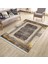 Kahverengi Modern Makinede Yıkanabilir Halı Kaymaz Taban Kilim Dot Tabanlı Salon Halısı 5239B 1