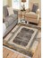 Kahverengi Modern Makinede Yıkanabilir Halı Kaymaz Taban Kilim Dot Tabanlı Salon Halısı 5239B 3