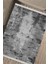 Gri Antrasit Halı Kaymaz Tabanlı Kilim Makinede Yıkanabilir Dot Tabanlı Salon Halısı 5078A 4