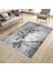 Klasik Gri Halı Makinede Yıkanabilir Halı Kaymaz Taban Kilim Dot Tabanlı Salon Halısı 5249A 1