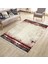 Otantik Kırmızı Kilim Yıkanabilir Halı Kaymaz Taban Kilim Dot Tabanlı Oturma Odası Halısı 5254B 1