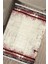 Otantik Kırmızı Kilim Yıkanabilir Halı Kaymaz Taban Kilim Dot Tabanlı Oturma Odası Halısı 5254B 4