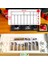 12'Li Set Kaşıklık Çekmece Içi Düzenleyici Modüler Makyaj Takı Banyo Hobi Buzdolabı Ilaç Organizer 1