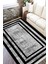 Dijital Çizgili Halı Yıkanabilir Halı Kaymaz Taban Kilim Dot Tabanlı Oturma Odası Halısı 5265C 2