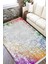 Çok Renkli Halı Makinede Yıkanabilir Halı Kaymaz Taban Kilim Dot Tabanlı Salon Halısı 5251B 2