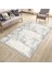 Kirli Beyaz Dijital Halı Kaymaz Tabanlı Kilim Makinede Yıkanabilir Dokuma Tabanlı Salon Halısı 5138A 1