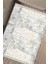 Kirli Beyaz Dijital Halı Kaymaz Tabanlı Kilim Makinede Yıkanabilir Dokuma Tabanlı Salon Halısı 5138A 4