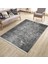 Antrasit Klasik Motifli Kilim Yıkanabilir Halı Kaymaz Taban Kilim Dot Tabanlı Salon Halısı 5252A 1