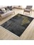 Antrasit Sarı Kilim Yıkanabilir Halı Kaymaz Taban Kilim Dot Tabanlı Oturma Odası Halısı 5260A 1