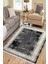 Eskitme Motifli Kilim Makinede Yıkanabilir Halı Kaymaz Taban Kilim Dot Tabanlı Salon Halısı 5235B 3