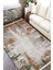 Vintage Eskitme Halı Kaymaz Tabanlı Kilim Makinede Yıkanabilir Dot Tabanlı Salon Halısı 5208A 2