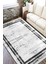 Beyaz Modern Halı Makinede Yıkanabilir Halı Kaymaz Taban Kilim Dot Tabanlı Salon Halısı 5241A 2