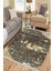 Modern Bej Kilim Kaymaz Tabanlı Kilim Makinede Yıkanabilir Dot Tabanlı Salon Halısı 5175B 3