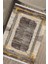 Kahverengi Modern Makinede Yıkanabilir Halı Kaymaz Taban Kilim Dot Tabanlı Salon Halısı 5239B 4